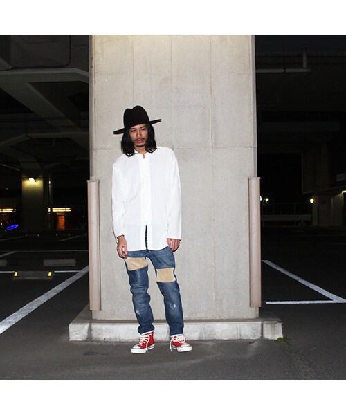 Vintage Clothing(ヴィンテージクロージング)の「White Kung Fu Shirts(トップス・White・One)」の7枚目の写真