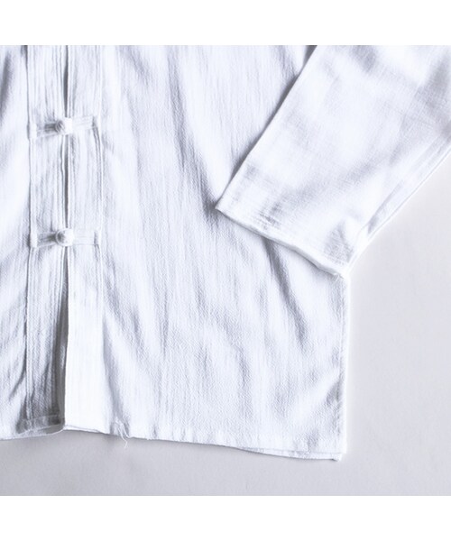Vintage Clothing(ヴィンテージクロージング)の「White Kung Fu Shirts(トップス・White・One)」の5枚目の写真