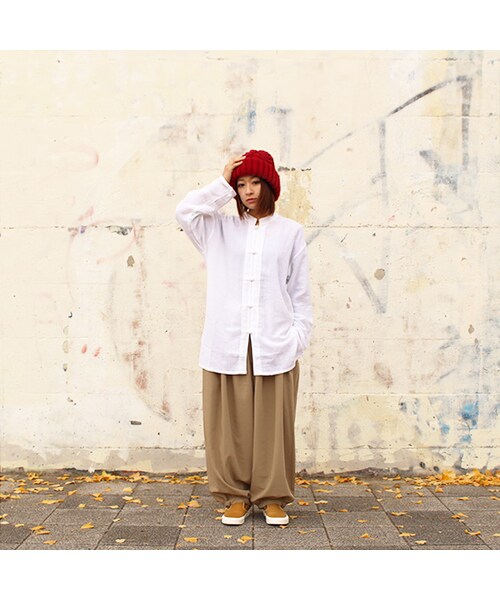 Vintage Clothing(ヴィンテージクロージング)の「White Kung Fu Shirts(トップス・White・One)」の8枚目の写真