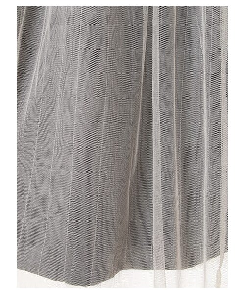 earth music&ecology（アースミュージックアンドエコロジー）の「【Special Price】チェックチュールスカート（スカート・グレー/ブラック・F）」の9枚目の写真