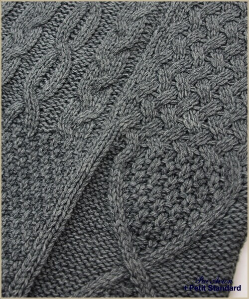 paravion（パラビオン）の「パッチワーク柄ニットワンピース（ワンピース/ドレス・レディース・グレー/キャメル・ワンサイズ）」の8枚目の写真