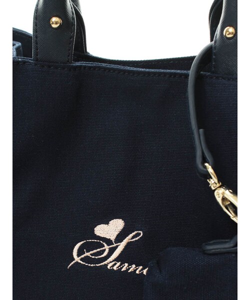 31 Sons de mode（トランテアン　ソン　ドゥ　モード）の「７DAYSBAG（バッグ・レディース・ネイビー/オフホワイト/キャメル/ラベンダー/ピンク/サックスブルー・フリー）」の22枚目の写真