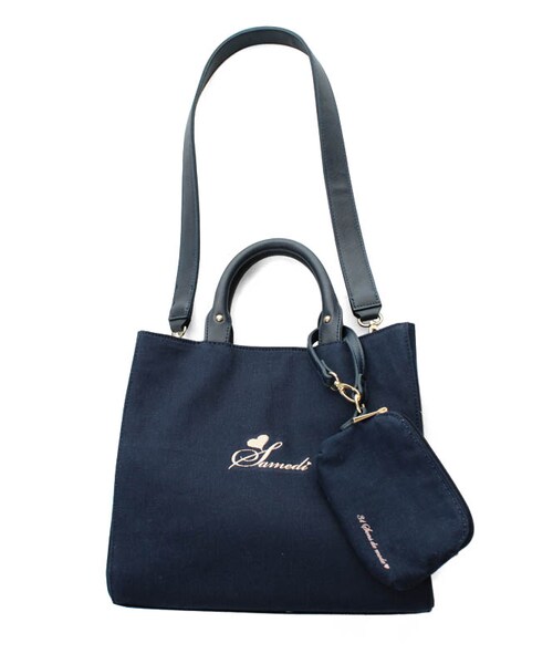 31 Sons de mode（トランテアン　ソン　ドゥ　モード）の「７DAYSBAG（バッグ・レディース・ネイビー/オフホワイト/キャメル/ラベンダー/ピンク/サックスブルー・フリー）」の17枚目の写真