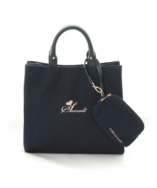 31 Sons de mode（トランテアン　ソン　ドゥ　モード）の「７DAYSBAG（バッグ・レディース・ネイビー/オフホワイト/キャメル/ラベンダー/ピンク/サックスブルー・フリー）」の6枚目の写真