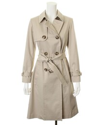 31 Sons de mode | ベルト付フレアートレンチコート(ジャケット/アウター)