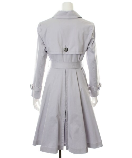 31 Sons de mode（トランテアン　ソン　ドゥ　モード）の「ベルト付フレアートレンチコート（ジャケット/アウター・レディース・ラベンダー/ピンク/ベージュ・36/38）」の8枚目の写真