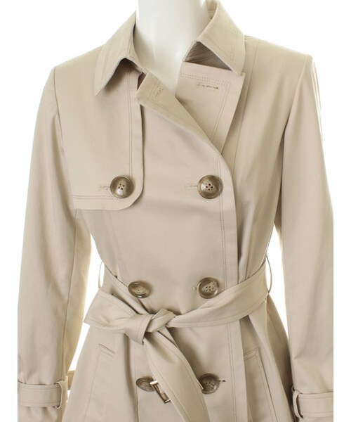 31 Sons de mode（トランテアン　ソン　ドゥ　モード）の「ベルト付フレアートレンチコート（ジャケット/アウター・レディース・ラベンダー/ピンク/ベージュ・36/38）」の18枚目の写真