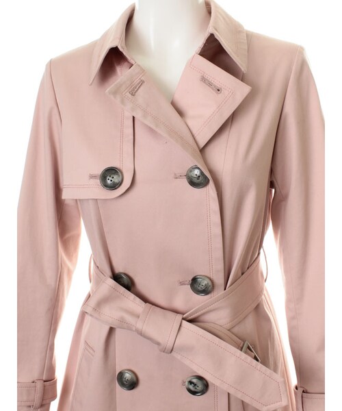 31 Sons de mode（トランテアン　ソン　ドゥ　モード）の「ベルト付フレアートレンチコート（ジャケット/アウター・レディース・ラベンダー/ピンク/ベージュ・36/38）」の20枚目の写真