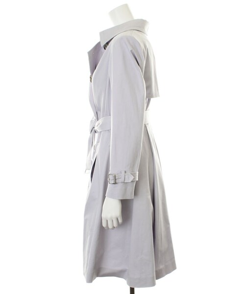 31 Sons de mode（トランテアン　ソン　ドゥ　モード）の「ベルト付フレアートレンチコート（ジャケット/アウター・レディース・ラベンダー/ピンク/ベージュ・36/38）」の7枚目の写真