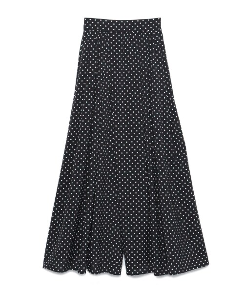 SNIDEL（スナイデル）の「スカートライクワイドパンツ（ワイドパンツ・レディース・WHT/PBEG/DOT・F）」の3枚目の写真