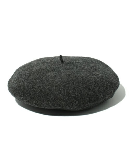 FREDY&GLOSTER（フレディアンドグロスター）の「SCARA ウールベレー帽（ハンチング/ベレー帽・レディース・ブラック/チャコールグレー/ベージュ/レッド・FREE）」の6枚目の写真