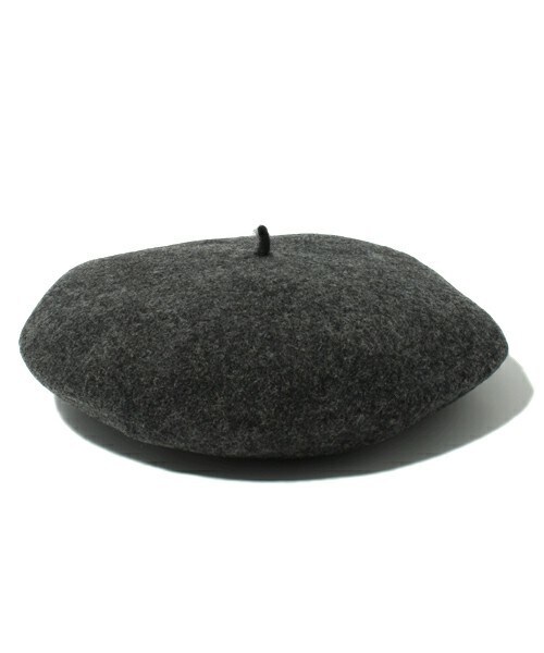 FREDY&GLOSTER（フレディアンドグロスター）の「SCARA ウールベレー帽（ハンチング/ベレー帽・レディース・ブラック/チャコールグレー/ベージュ/レッド・FREE）」の5枚目の写真