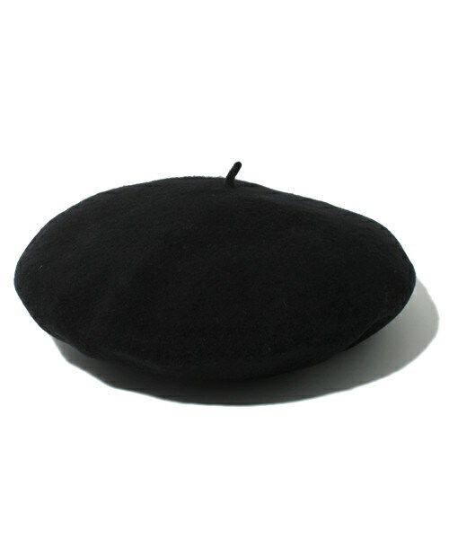 FREDY&GLOSTER（フレディアンドグロスター）の「SCARA ウールベレー帽（ハンチング/ベレー帽・レディース・ブラック/チャコールグレー/ベージュ/レッド・FREE）」の2枚目の写真