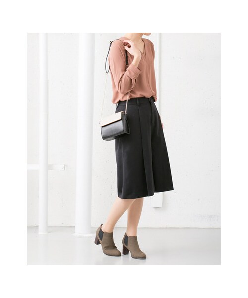RODE SKO（ロデスコ）の「RIKA メタルショルダー（バッグ・レディース・OFF×KHAKI/BLK×OFF・FREE）」の4枚目の写真