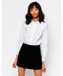 MONKI | Monki Frill Collar Shirt(シャツ/ブラウス)