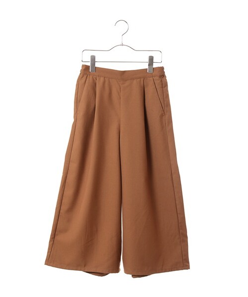 earth music&ecology（アースミュージックアンドエコロジー）の「【Special Price】ガウチョパンツ（パンツ・ブラック/オレンジ/キャメル/カーキ・F）」の5枚目の写真