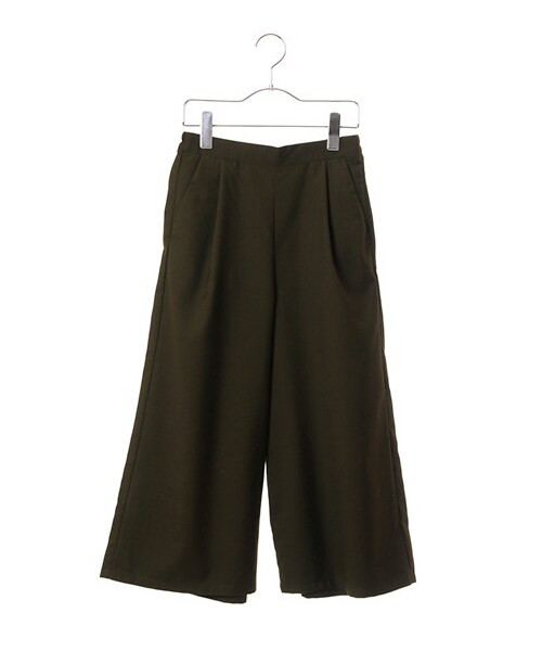 earth music&ecology（アースミュージックアンドエコロジー）の「【Special Price】ガウチョパンツ（パンツ・ブラック/オレンジ/キャメル/カーキ・F）」の3枚目の写真