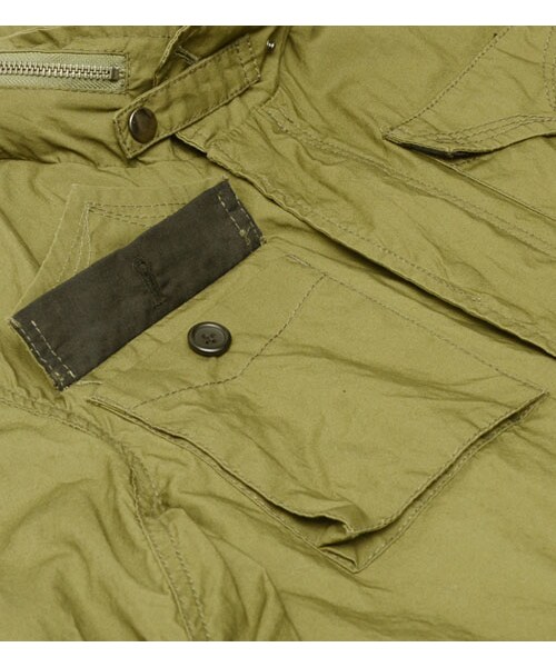 HAMNETT（ハムネット）の「【HAMNETT】 M-65 LIGHTJACKET（ジャケット/アウター・メンズ・ネイビー/カーキ・M/L/XL）」の8枚目の写真
