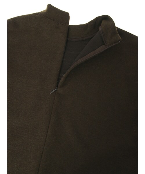 w closet（ダブルクローゼット）の「ニットソープルオーバー（トップス・レディース・グレー/エンジ/カーキ/ブラック・FREE）」の9枚目の写真