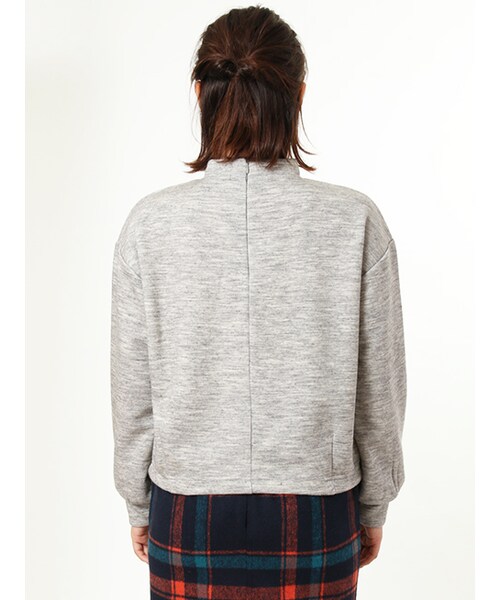 w closet（ダブルクローゼット）の「ニットソープルオーバー（トップス・レディース・グレー/エンジ/カーキ/ブラック・FREE）」の7枚目の写真