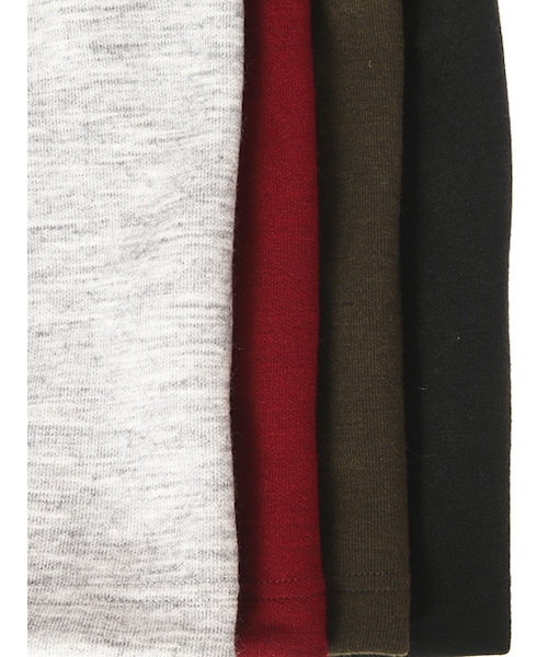 w closet（ダブルクローゼット）の「ニットソープルオーバー（トップス・レディース・グレー/エンジ/カーキ/ブラック・FREE）」の12枚目の写真