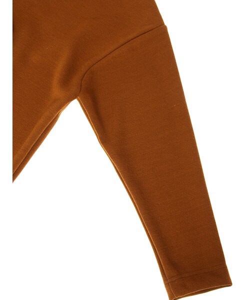 w closet（ダブルクローゼット）の「ニットソースリット入りチュニック（その他・レディース・キャメル/ボルドー/チャコール・FREE）」の8枚目の写真