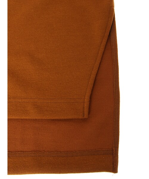 w closet（ダブルクローゼット）の「ニットソースリット入りチュニック（その他・レディース・キャメル/ボルドー/チャコール・FREE）」の9枚目の写真