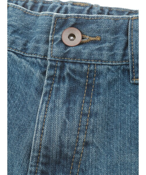 w closet（ダブルクローゼット）の「ストレートデニムパンツ（パンツ・レディース・ブルー/ネイビー・FREE）」の7枚目の写真