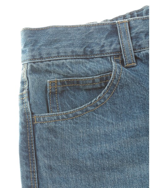 w closet（ダブルクローゼット）の「ストレートデニムパンツ（パンツ・レディース・ブルー/ネイビー・FREE）」の9枚目の写真