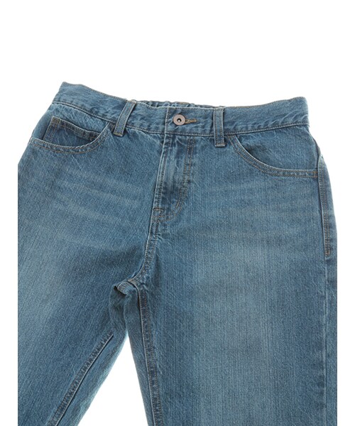 w closet（ダブルクローゼット）の「ストレートデニムパンツ（パンツ・レディース・ブルー/ネイビー・FREE）」の6枚目の写真