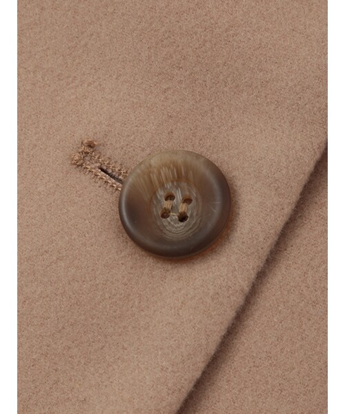 w closet（ダブルクローゼット）の「フェイクウールチェスターコート（ジャケット/アウター・レディース・ピンクベージュ/キャメル/グレー/ブラック・FREE）」の10枚目の写真