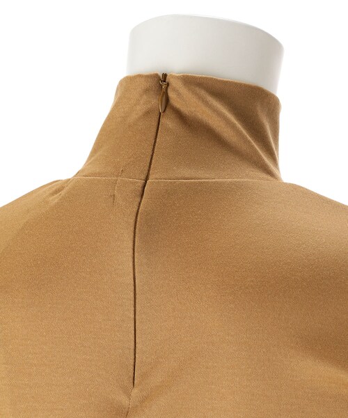 G.V.G.V.（ジーヴィージーヴィー）の「BELL SLEEVE HIGH NECK TOP（トップス・レディース・GREY/BLACK/CAMEL・XS）」の7枚目の写真