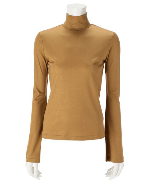 G.V.G.V.（ジーヴィージーヴィー）の「BELL SLEEVE HIGH NECK TOP（トップス・レディース・GREY/BLACK/CAMEL・XS）」の3枚目の写真