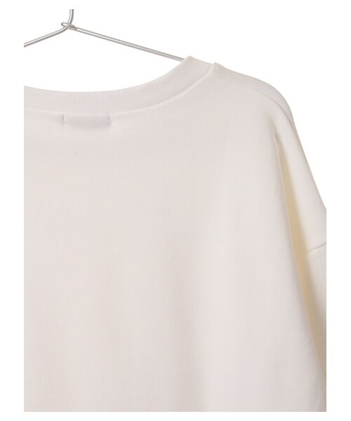 E hyphen world gallery Bon Bon(イーハイフンワールドギャラリーボンボン)の「Tulle Flare Tops(トップス・オフホワイト/杢グレー/ブラック・F)」の8枚目の写真