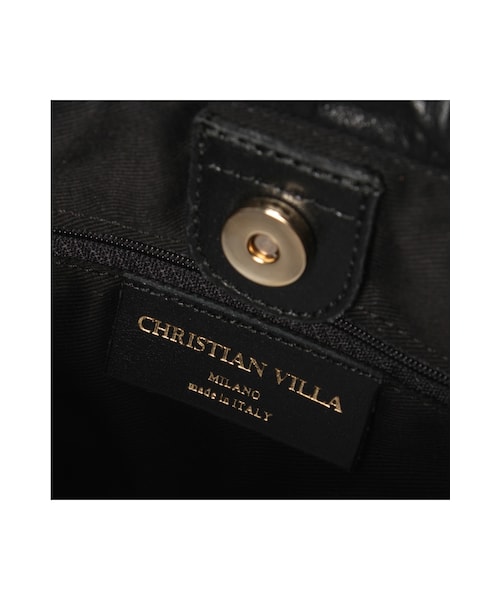 Spick & Span（スピックアンドスパン）の「≪2016S/S予約≫CHRISTIAN VILLAオモテガワミニショルダーBag（バッグ・ブラック・フリー）」の9枚目の写真
