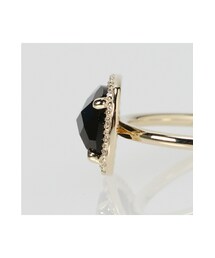 スピックアンドスパン　Lilas K10 スクエアアメジストダイヤモチーフピアス Spick & Span（スピックアンドスパン）の「Lilas CLASSIC K10