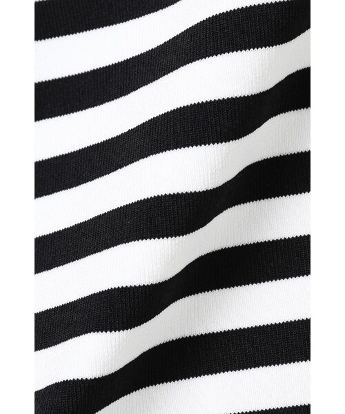 La TOTALITE（ラトータリテ）の「サトウサンコラボ コンパクトボーダープルオーバー（トップス・グレー/ホワイト/ネイビー・フリー）」の16枚目の写真