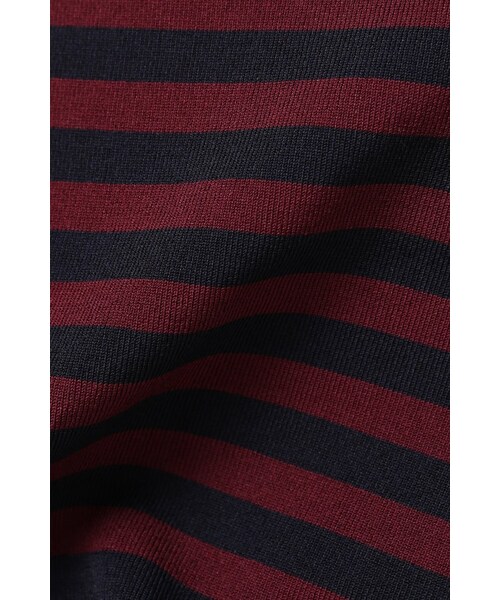 La TOTALITE（ラトータリテ）の「サトウサンコラボ コンパクトボーダープルオーバー（トップス・グレー/ホワイト/ネイビー・フリー）」の17枚目の写真