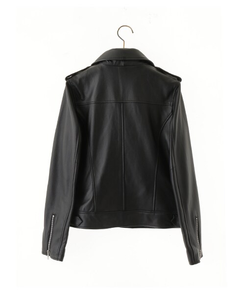 KiwaSylphy(キワシルフィー)の「goat leather rider's BZ(ジャケット/アウター・ブラック・F)」の3枚目の写真