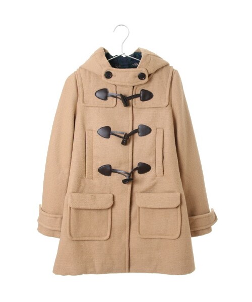 earth music&ecology（アースミュージックアンドエコロジー）の「【Special Price】＜WEB限定大きな・小さなサイズ＞2Wayロングダッフルコート（ジャケット/アウター・杢グレー/キャメル/ネイビー・L）」の2枚目の写真