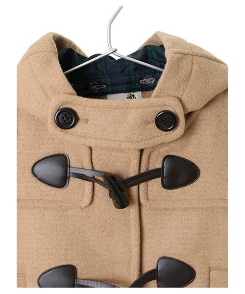 earth music&ecology（アースミュージックアンドエコロジー）の「【Special Price】＜WEB限定大きな・小さなサイズ＞2Wayロングダッフルコート（ジャケット/アウター・杢グレー/キャメル/ネイビー・L）」の10枚目の写真