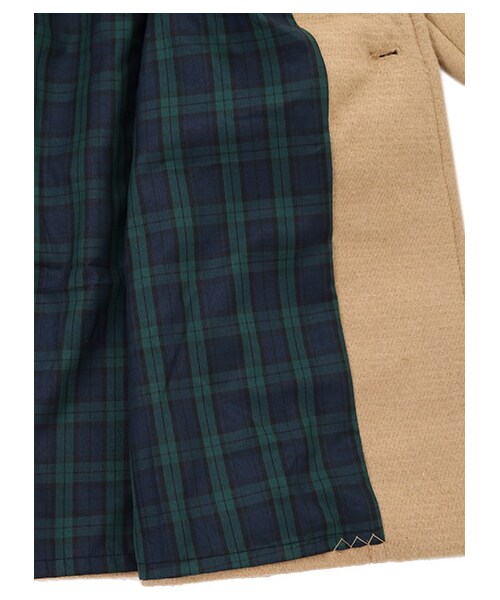 earth music&ecology（アースミュージックアンドエコロジー）の「【Special Price】＜WEB限定大きな・小さなサイズ＞2Wayロングダッフルコート（ジャケット/アウター・杢グレー/キャメル/ネイビー・L）」の14枚目の写真