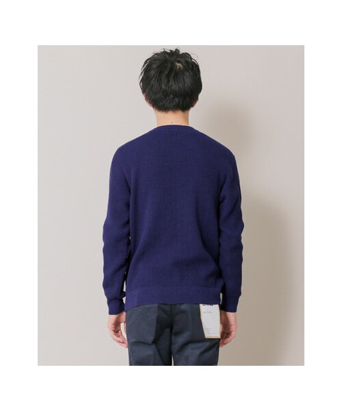 URBAN RESEARCH DOORS(アーバンリサーチドアーズ)の「Tennessee Cotton Waffle Knit(トップス・メンズ・Blue/Y.Green/Orange/Off・38/40)」の10枚目の写真