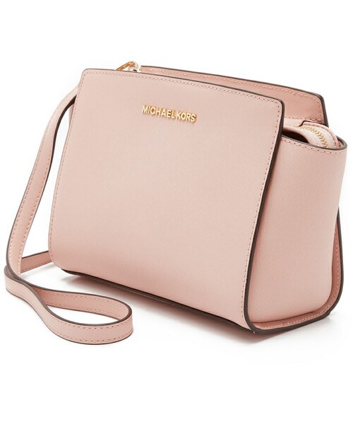 MICHAEL KORS（マイケルコース）の「MICHAEL Michael Kors Selma Medium Messenger Bag（バックパック/リュック・レディース・Beige・One Size）」の4枚目の写真