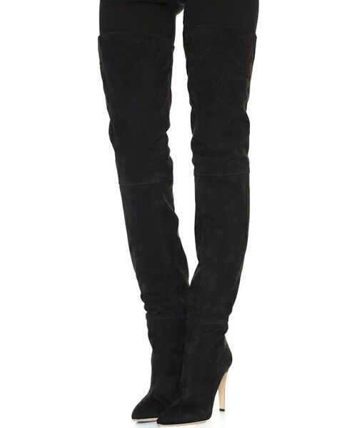 Sergio rossi（セルジオロッシ）の「Sergio Rossi Suede Thigh High 