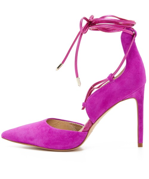 Sam Edelman（サムエデルマン）の「Sam Edelman Dayna Lace Up Pumps（パンプス・レディース・Purple・5/5.5/6/6.5/7/7.5/8/8.5/9/9.5/10）」の4枚目の写真