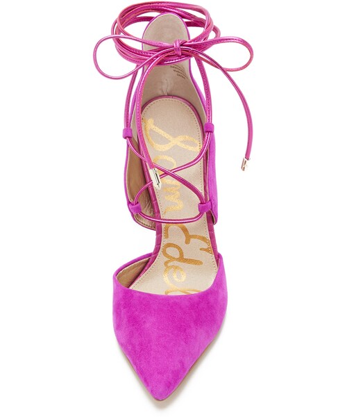 Sam Edelman（サムエデルマン）の「Sam Edelman Dayna Lace Up Pumps（パンプス・レディース・Purple・5/5.5/6/6.5/7/7.5/8/8.5/9/9.5/10）」の3枚目の写真