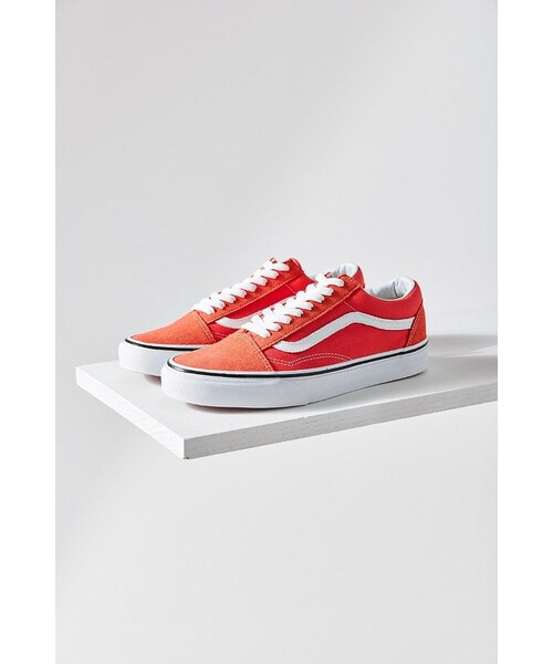 VANS（バンズ）の「Vans Old Skool Sneaker（スニーカー・レディース・Red・W 10/M 8.5/W 6/M 4.5/W 7.5/M 6/W 7/M 5.5/W 8.5/M 7/W 8/M 6.5/W 9/M 7.5）」の4枚目の写真