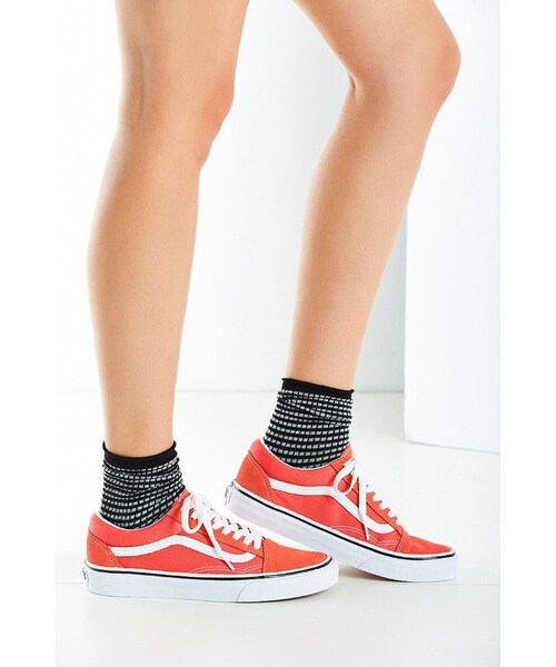 VANS（バンズ）の「Vans Old Skool Sneaker（スニーカー・レディース・Red・W 10/M 8.5/W 6/M 4.5/W 7.5/M 6/W 7/M 5.5/W 8.5/M 7/W 8/M 6.5/W 9/M 7.5）」の5枚目の写真