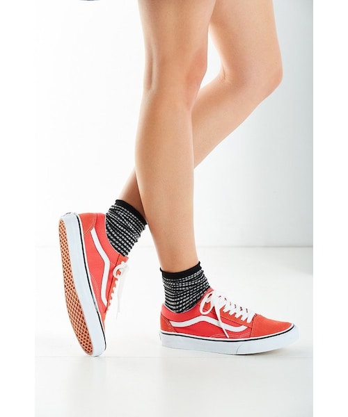 VANS（バンズ）の「Vans Old Skool Sneaker（スニーカー・レディース・Red・W 10/M 8.5/W 6/M 4.5/W 7.5/M 6/W 7/M 5.5/W 8.5/M 7/W 8/M 6.5/W 9/M 7.5）」の3枚目の写真